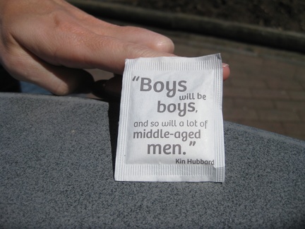 27 Boys will be boys and so will a lot of middle-aged men